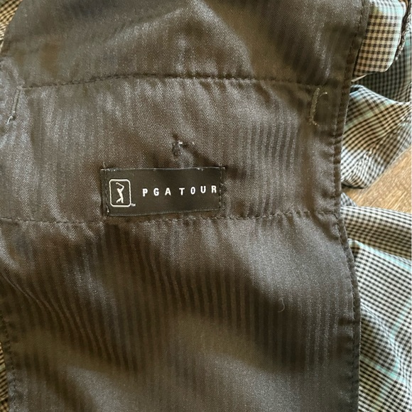 PGA Tour Shorts Plaid and Check Gray Suze 36 - Picture 8 of 8